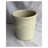 Longaberger pottery woven traditions crock, 5.25"H