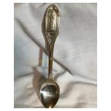 Sterling silver apostle spoon, Peter, Franklin