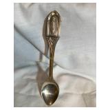 Sterling silver apostle spoon,