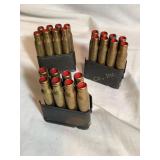 24 Rds 30-06 Blank, Garand clips