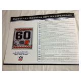 NFL Cleveland Browns 60th anniversary patch &