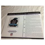 NFL Carolina Panthers 20th anniversary patch &
