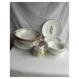 Misc dishes corelle ware, etc