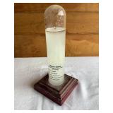 Admiral Fitzroy storm glass weather predictor,