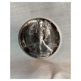 1987  (N/M) silver Eagle coin, 1 oz. fine silver