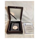 Bradford Exchange 1794 Flowing Hair 1 oz.  99.9%