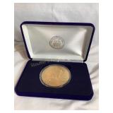 2 Buffalo Tribute proof commemorative coins, Natï¿½l