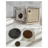 Misc coins/tokens- lucky Chinese cash coin,