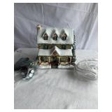 Hawthorne Village from the heart gifts, lighted,