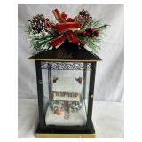 Lighted house  hanging case 11" tall, not tested