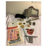 Misc lot- bow toe, shoe horn, Louis Goldstein