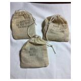 3 bags uncirculated mint Pennie