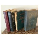 4 Vintage literature hardback, Edgar Guest, Jane
