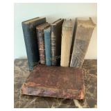 7 Vintage misc. books, Christ & Human Suffering,