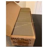 1990 Topps Baseball card set-open box