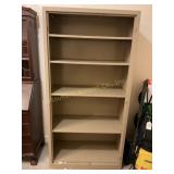 Metal 5 shelf cabinet, adjustable shelves-36" x