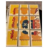 1989 Donruss baseball cards in binder