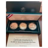 1994 Veterans Commemorative Silver Dollars,