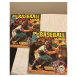 2-1982 TOPPS baseball sticker albums