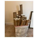 15+ poster/storage/ mailing cardboard tubes,