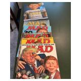 6 MAD magazines, 2012, 2017, Trump, etc.