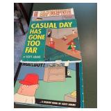 5 Dilbert & Dogberts paperbacks, Scott Adams