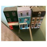 2 Handpainted bricks/doorstops