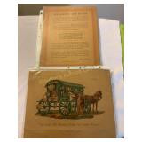 2 Vintage promotional pieces, LA Miller & Sons,