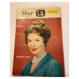Vintage 1958 The Sunday Star, D.C. TeleVue