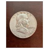 1954 Franklin Half dollar