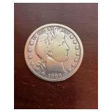 1906-O Barber half dollar