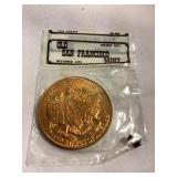 San Francisco Mint  1874-1937 medal/tomen, sealed