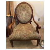 Fairfield  French country round back arm