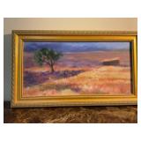 Painting-Wheat & Lavender by Kay Etheridge (PA)