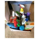 Misc laundry supplies, iron, etc.