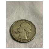 1935 Washington quarter