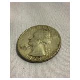 1953 Washington quarter