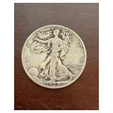 1928-S walking Liberty half dollar