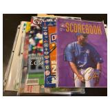 Various baseball scorebooks, Toronto-1st series