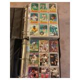 1983 Topps set (missing #83, 482, 498) & binder