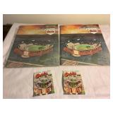 (2) 1991 Baltimore orioles programs & schedules,