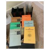 The Numismatist manuals, 1960s, 3 book holders