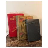 3 vintage books-treasure Island 1915, Roy Rogers