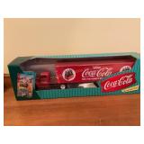 Coca-cola truck bank 11" long NIB