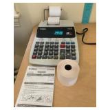 Canon P170-DH calculator w/ clock& calendar,