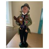Byers Choice Carolers-2009-Clock Maker-13"