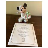 Lenox Disney Christmas with Mickey figurine,