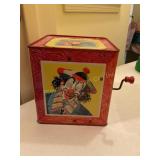 Vintage Mattel jack in box, working