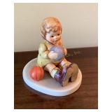 Goebel Hummel figurine, At Play, 3.5"H,