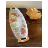 2 Vintage dishes, oval serving 14ï¿½ & Epiag Royal
